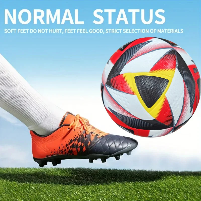 High Quality Soccer Balls Official Size 4/5 PU Material Seamless Goal Team Outdoor Match Game Football Training Ballon De Foot 250219
