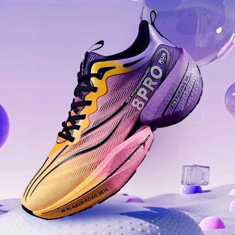 Marathon Men Sports Running Shoes Breathable CarbonPlate Women Comfortable Athletic Nonskid Training Tennis Sneakers Air Cushion Z250225