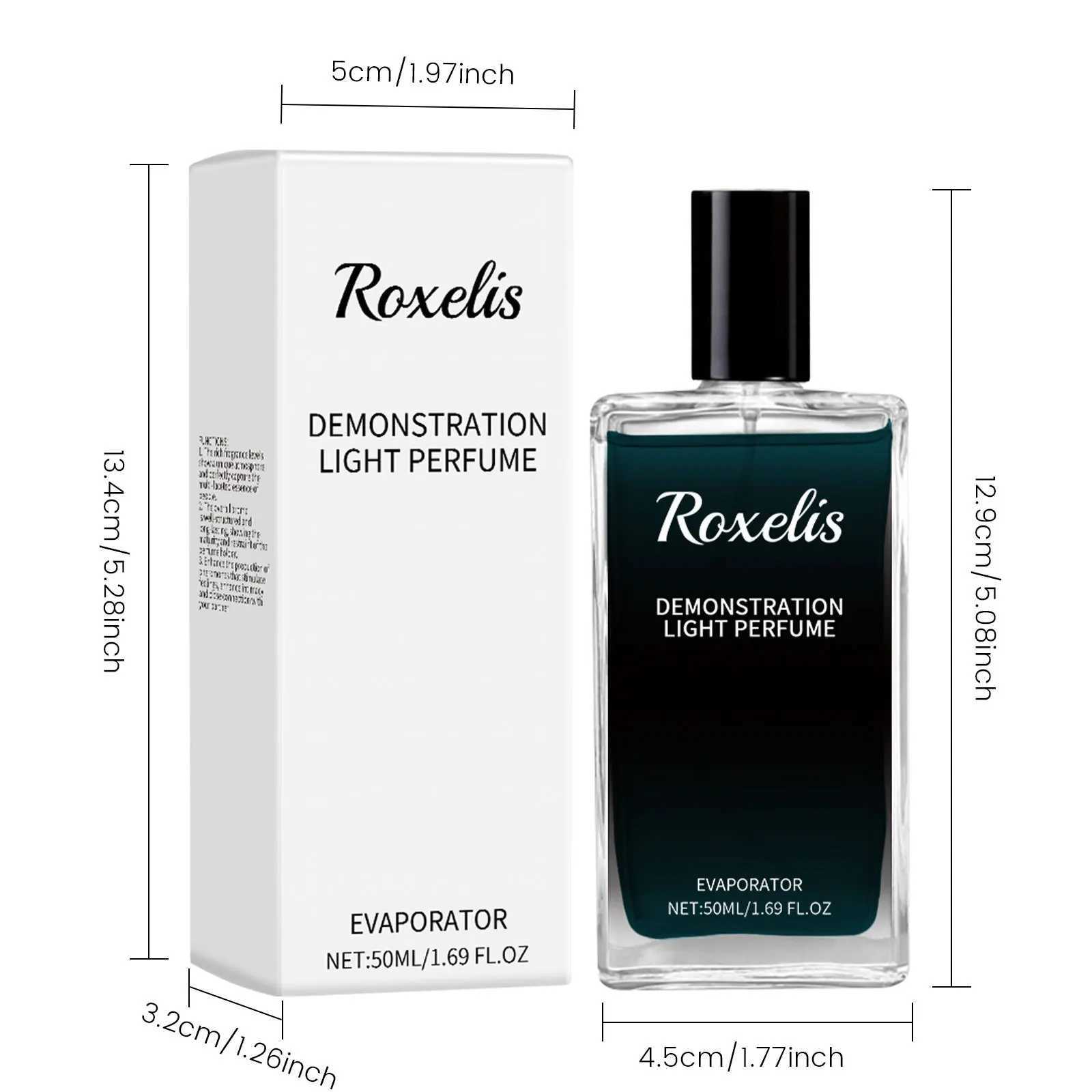 Roxelis 50ml Men Cologne Charming Perfume Lasting Pheromone Natural Fresh Scent Deodorant Dating Attract Flirting Perfume SprayXJ250220
