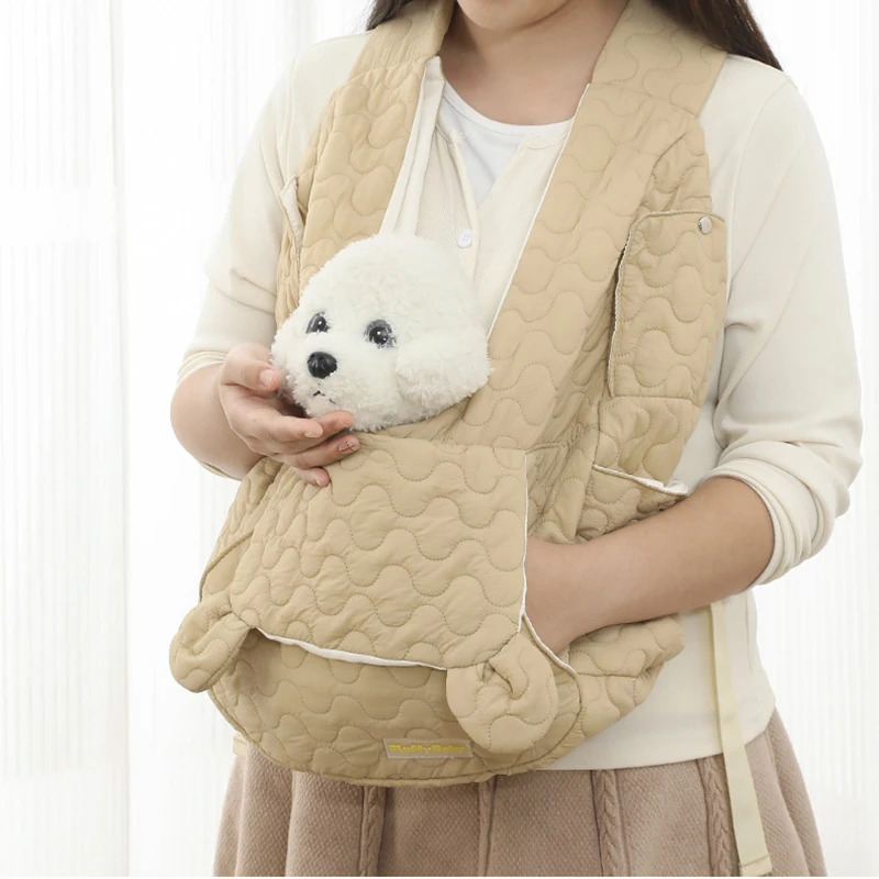 Winter Chest Pet Bag Large Capacity Dog and Cat Bag Waterproof and Wind Resistant Portable Pet Bag 250217