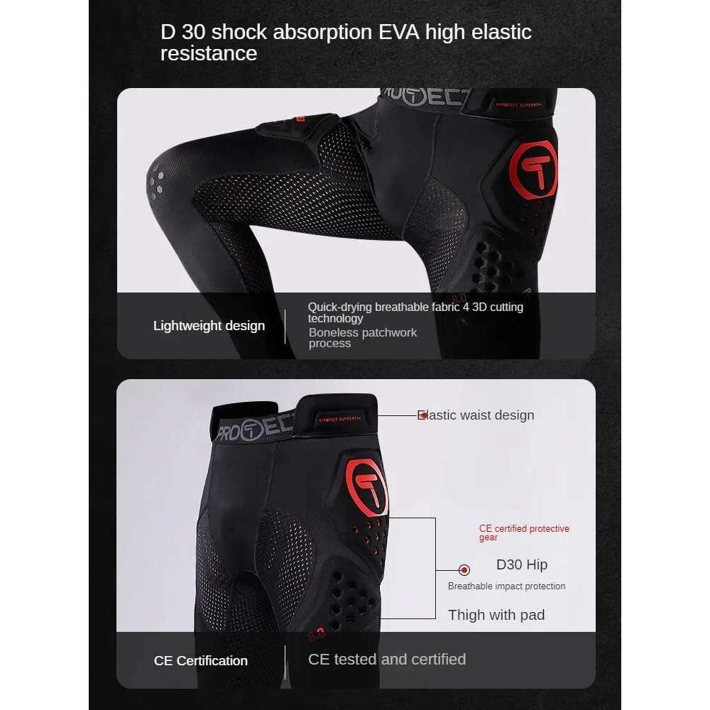 All-terrain motorcycle cycling pants, anti-fall racing pants, hip protection, brand T, Lindau track, outdoor