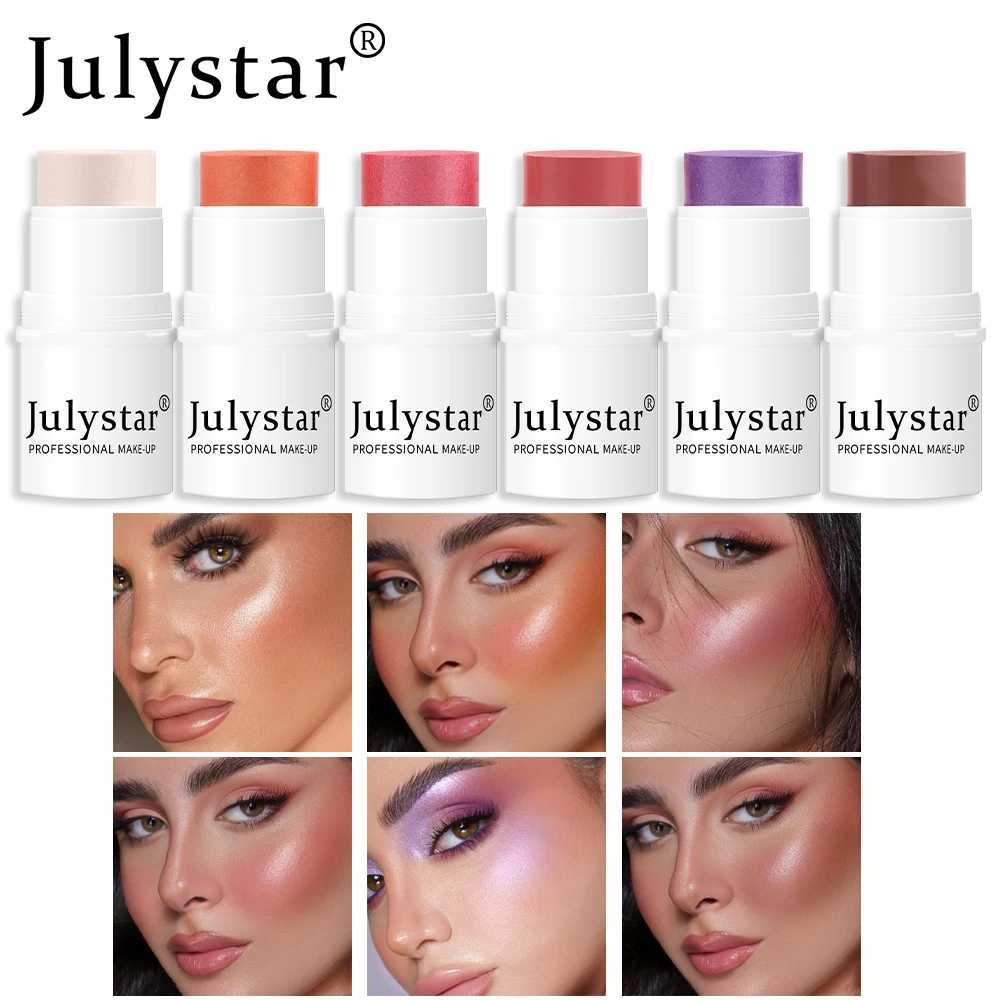 Julystar Lazy People High gloss powder for stick can rotate l powder for cream matte powder for 6 colors optionW250220