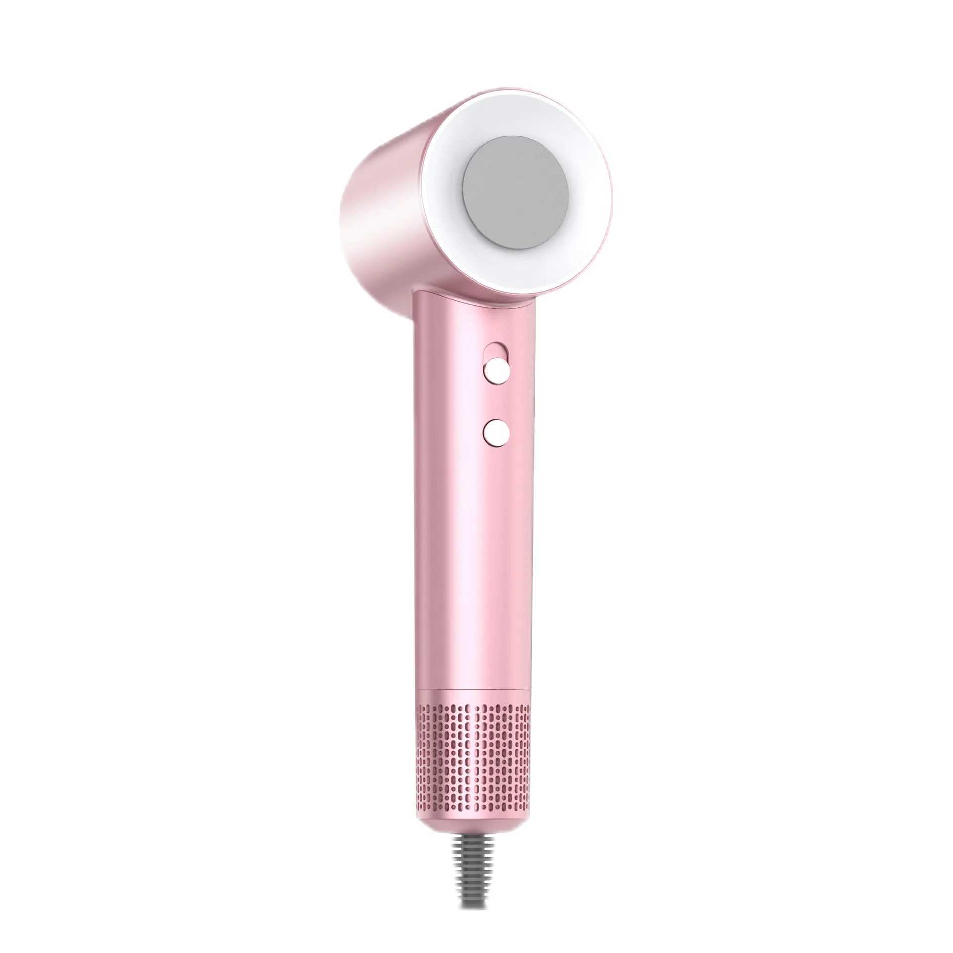 Mini high-speed hair dryer with screen display portable suitable for fast drying at home negative ion brushless mini hair dryer W250220