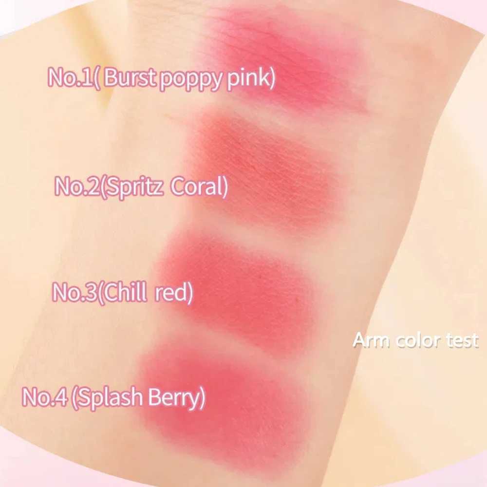 4pcs Set Jelly Cheek B Tint 3-in-1 Transparent Moisturized Ber Facial Contour Rouge Lip Stick For Lasting Rouge MakeupW250220