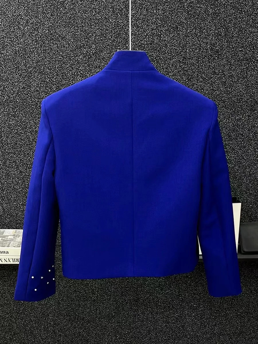 J0185 Fashion Mens Coats Jackets Runway European party style Mens Clothing 250220