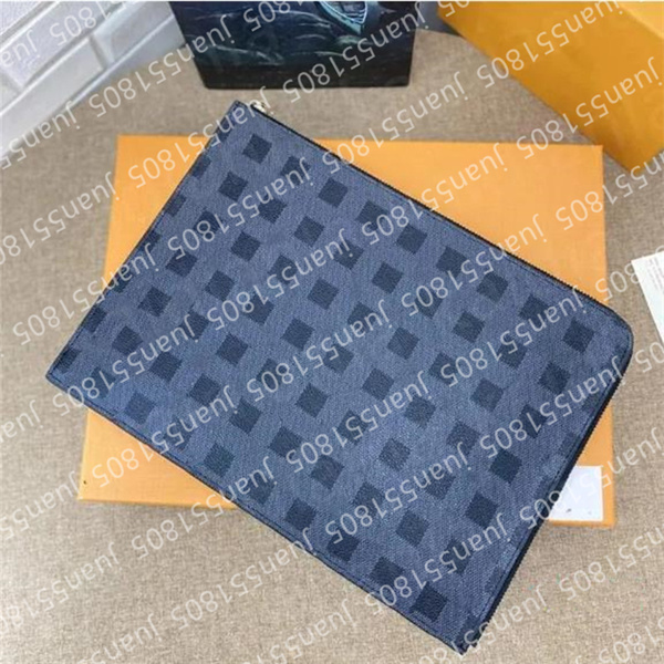 Designer Clutch Bags Travel Sleeve Laptop Tablet File Document Holder Portfolio Case Cover Accessoires Men Briefcases Bags