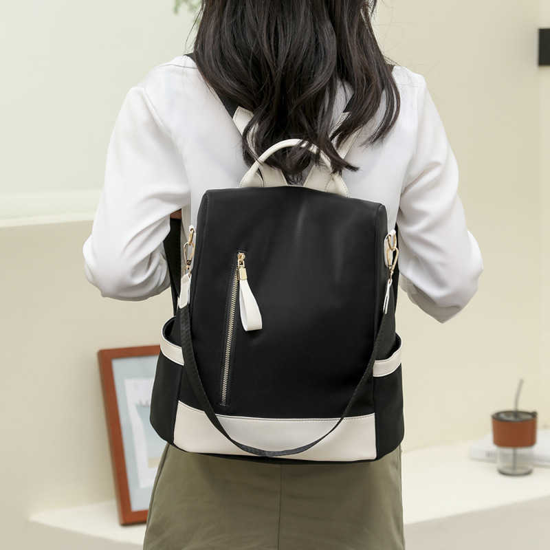 Womens Shoulder Bag New Fashion Womens Large Capacity Travel Anti theft Bag Casual Shoulder Bag Womens Bag