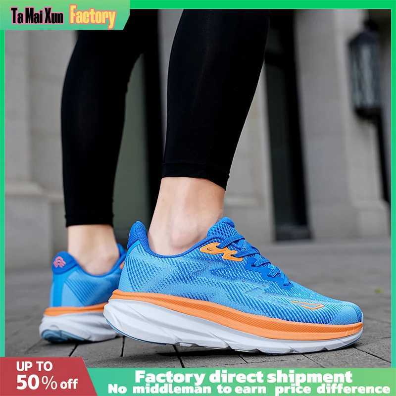 Clifton 9 High-quty Cushioning Running Shoes New Mens trainers Luxury Mesh Walking Women Sneakers Outdoor Casual Hiking ShoesC250219