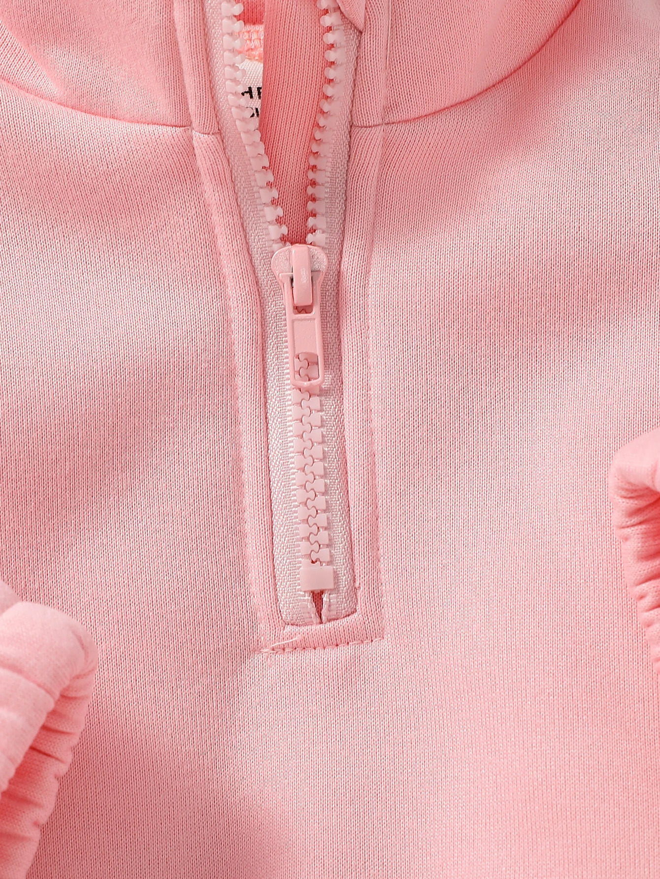 Baby Girl Fall Winter Clothes Solid Color 2 Piece Set Fleece Set Fur Sweasthirt Turtleneck Pants Sportswear For 1-3Y 250220