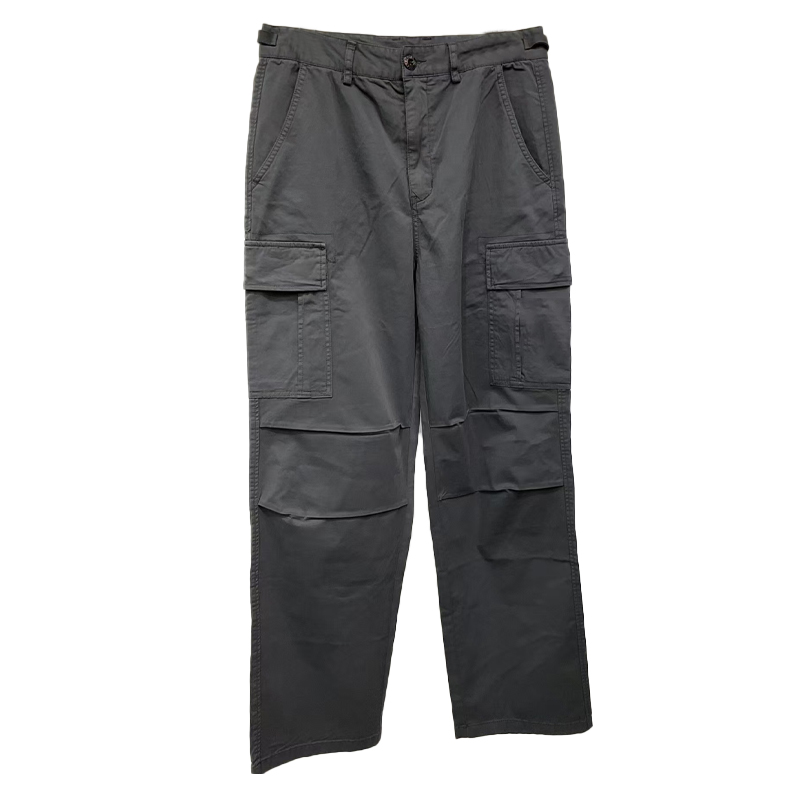 Topstoney Men's Top Quality Designers Trousers Badge Patches Men Women Zipper Track Pant Cotton Casual Cargo Pants Streetwear Overall Sport Cloth