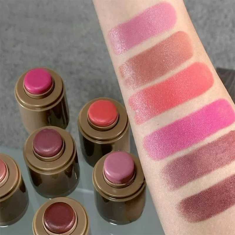 6 colors of nourishing and moisturizing pocket B stick lip and cheek moisturizing stick highlights creating bright natural moisturizing cosmeticsW2502