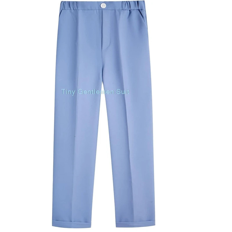 Boys Formal Solid Color Dress Suit Set Children Wedding Birthday Pography Costume Kids Blazer Vest Pants Bowtie Outfit 250219