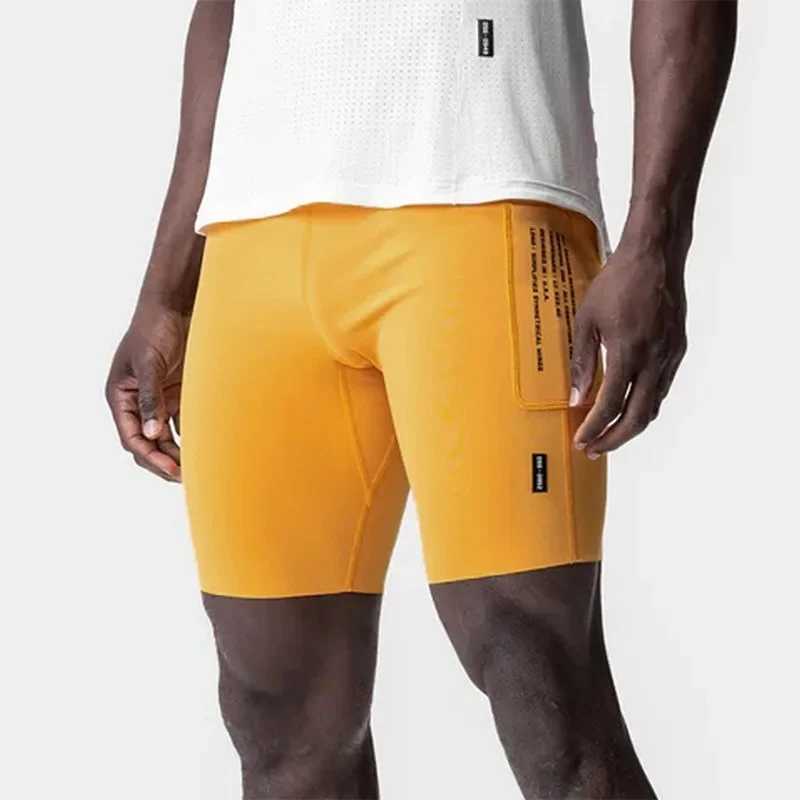 Mens Summer Quick Dry Sports Basketball Elastic Compression Shorts Man Running Gym Fitness Skinny Jogger Short Pants Sweatpants X250220