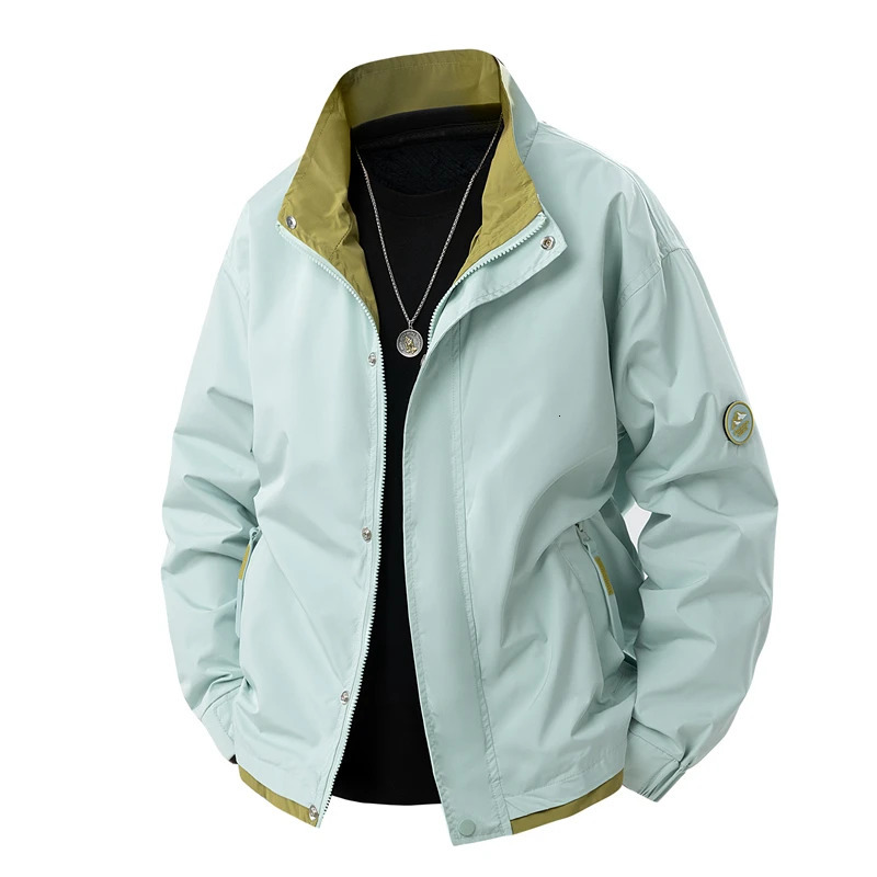 TAFN Hooded Style Spring Autumn Youth Outdoors Adult Coat Zipper Windproof Cozy High Quality Men Jacket 250214