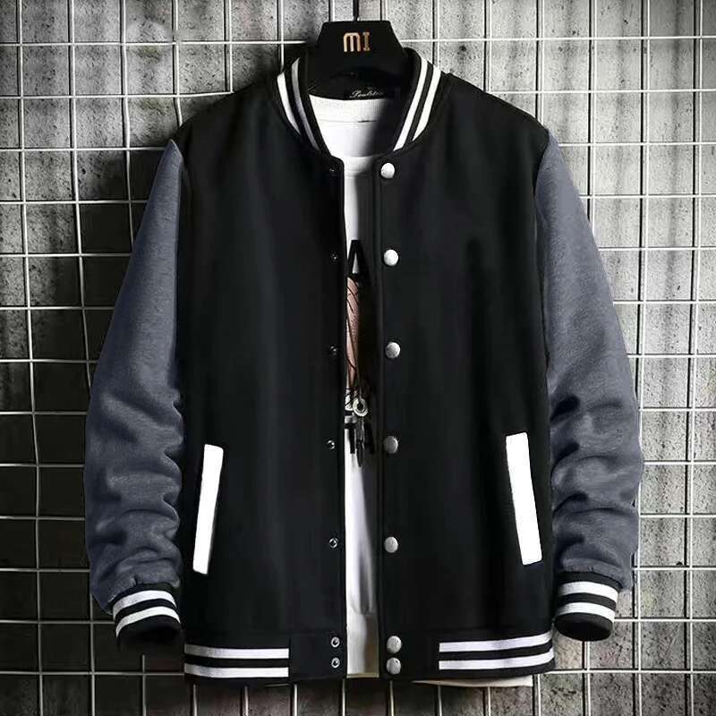 Black Grey White Solid Paper Jacket At Oversized S-5XL Clothing Men Women Baseball Uniform Street Coat Hot Smile Soft Jackets