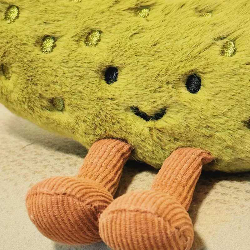 Fun Vegetable Potato Plush Toy Pickled Cucumber Coffee Bean Doll Creative PersonaliTY Soothing Doll Girl Birthday Gift W250219