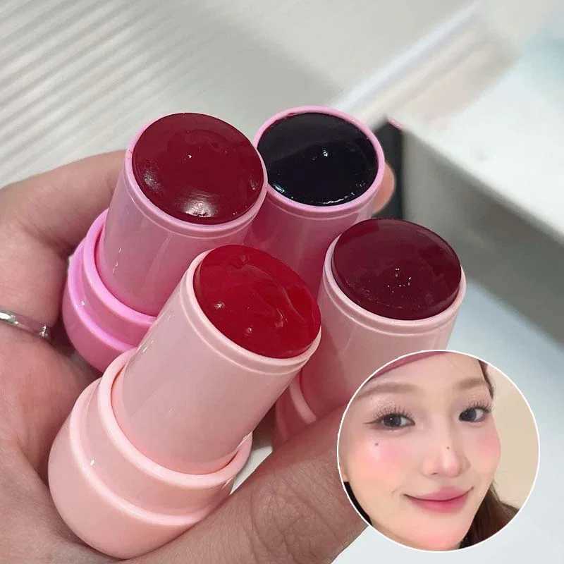 Fruit Jelly B Stick Strawberry Rose Tint Cheek Color Brighten Lips and Cheeks Rouge Lasting Waterproof Makeup Ber SticksW250220