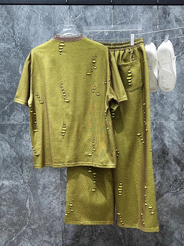 J01276 Fashion Mens Wear Runway European Party Style Mens Wear 250220