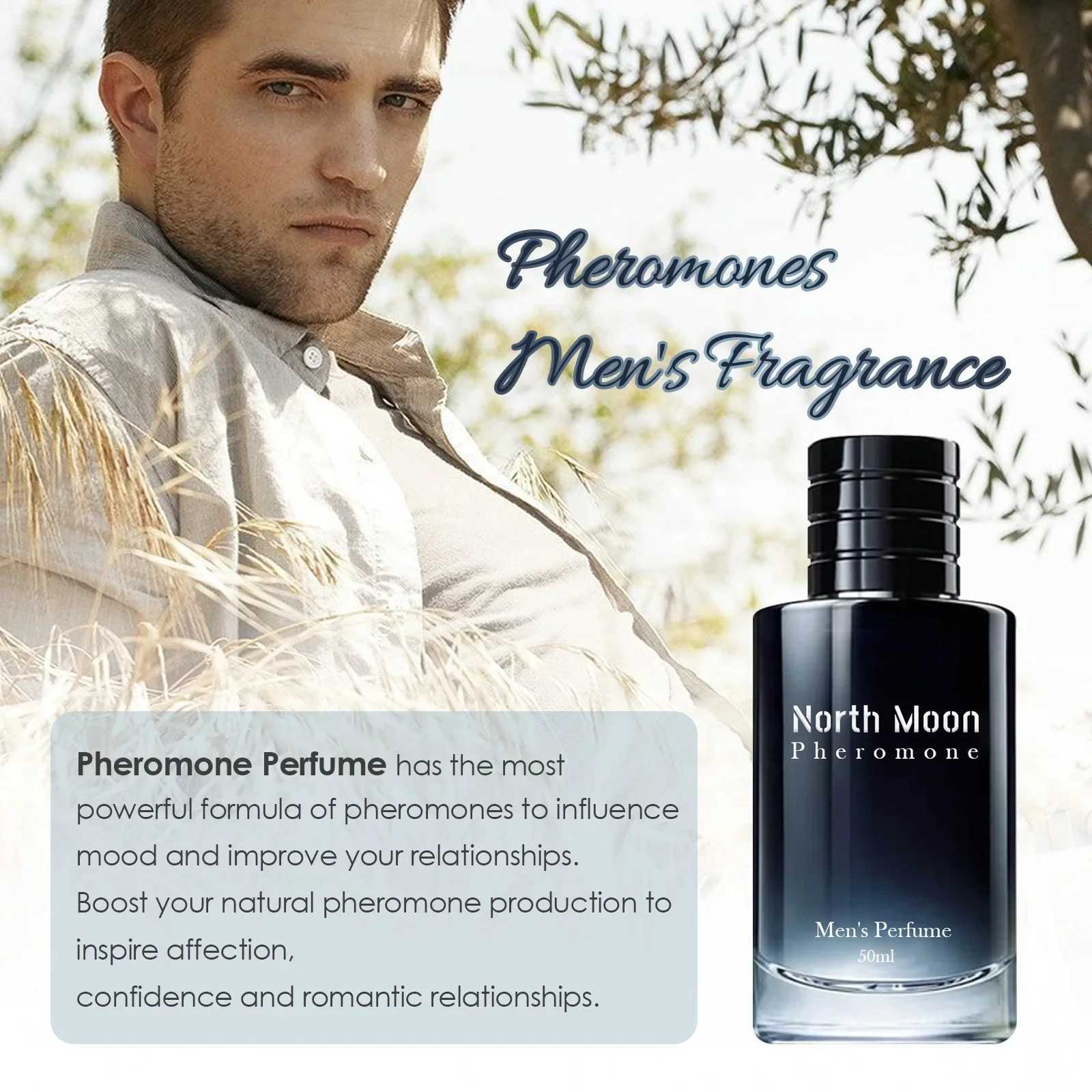 50ml Men Perfume Spray Gift Lasting Fragrance Cologne Scent Attracting Women Fresh Natural Charming Pheromone Flirting PerfumeXJ250220
