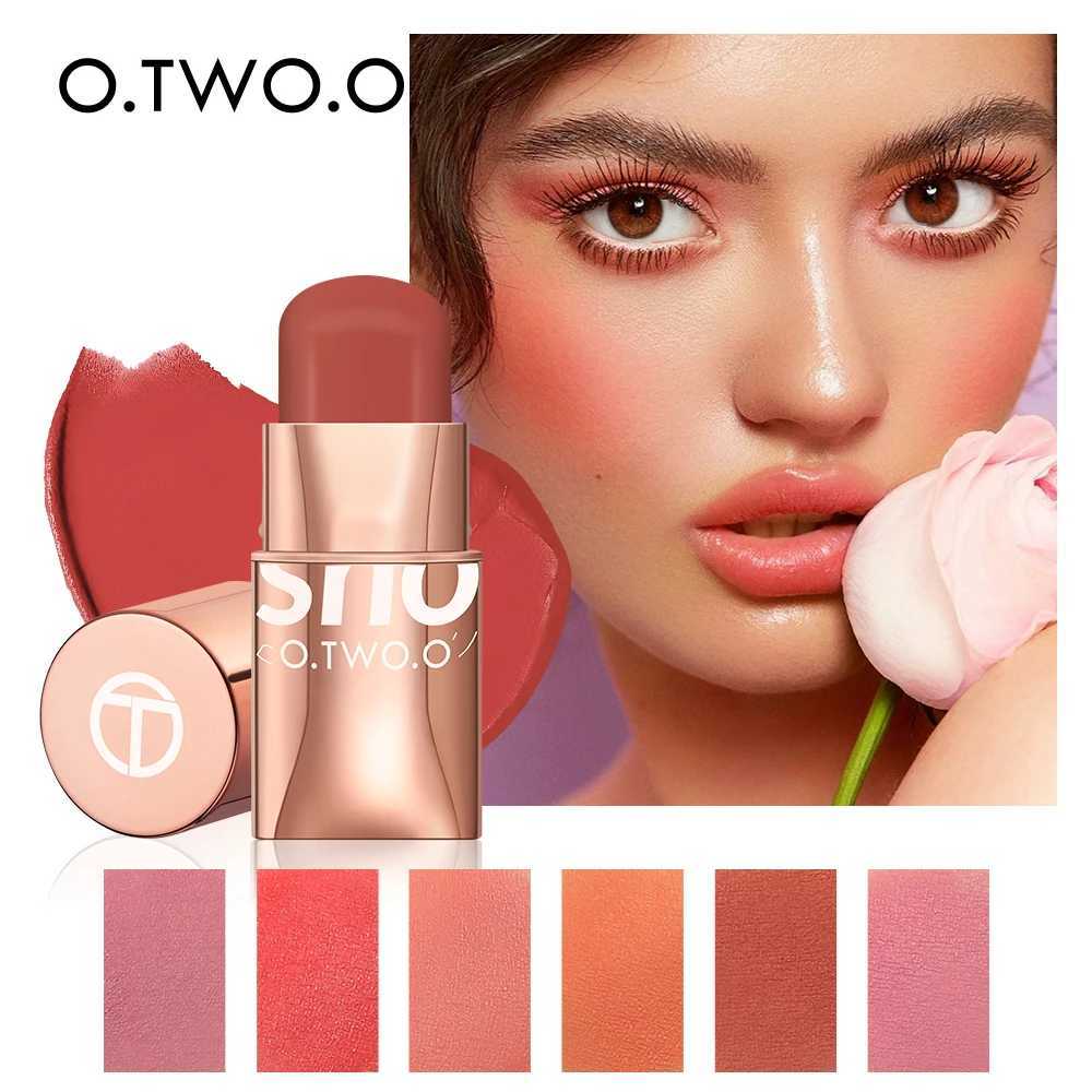 O.TWO O B Stick Cream Ber 6 Colors Blendable Waterproof Long-lasting Lip Cheek Eye Multi-use Stick Make-up for WomenW250220