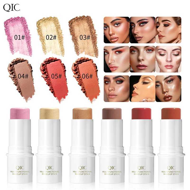 3 In 1 B Stick High Pigmented Soft Matte Face Pen Natural Long Lasting Highlighter Rouge Cream Makeup CosmeticsW250220