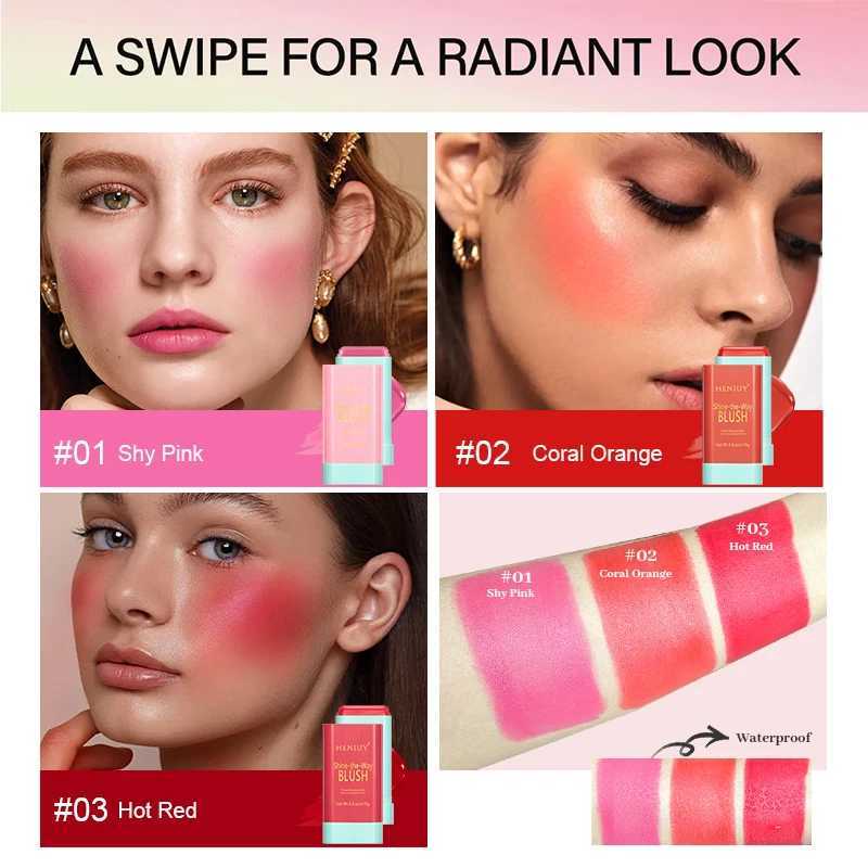 3-in-1 Cheek Lip Tinted Moisturized B Stick Silky Brighten B Cream Ber makeup Tubes Matte Contour Makeup CosmeticsW250220