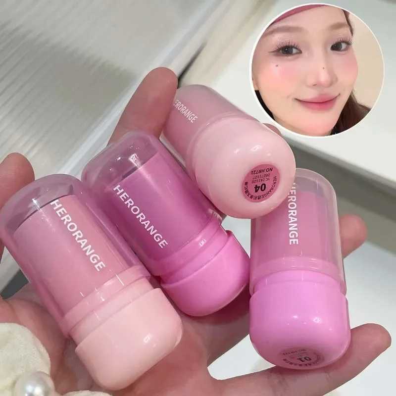Fruit Jelly B Stick Strawberry Rose Tint Cheek Color Brighten Lips and Cheeks Rouge Lasting Waterproof Makeup Ber SticksW250220