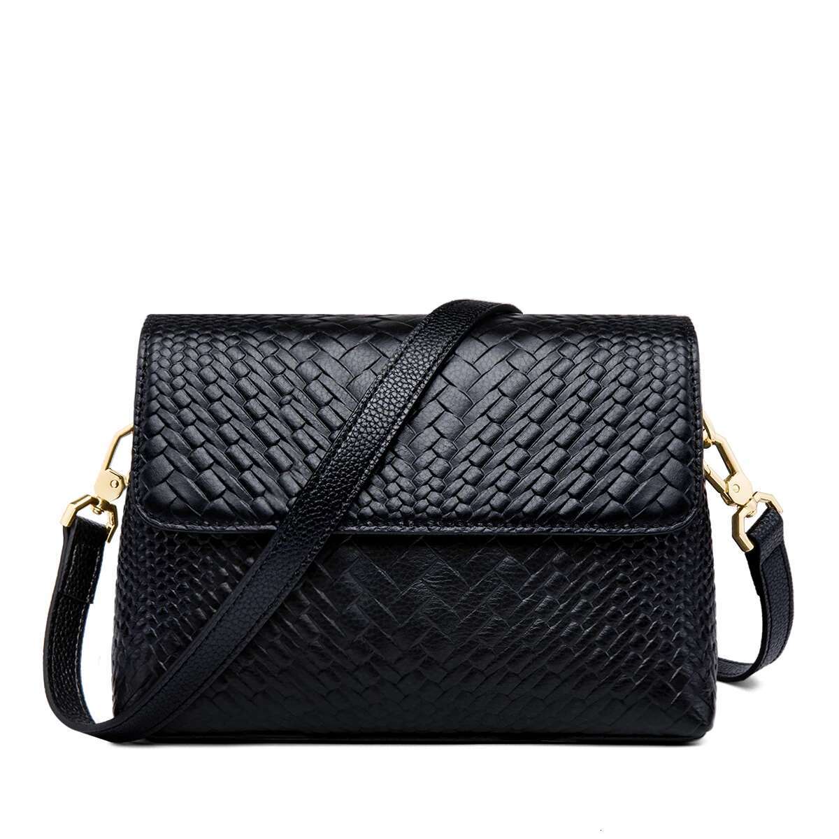 ZOOLER Brand Genuine Leather Shoulder Bags Quality Fashion Handmade Designed Woven Woman Messenger Bag Urious Girls#Wp1181