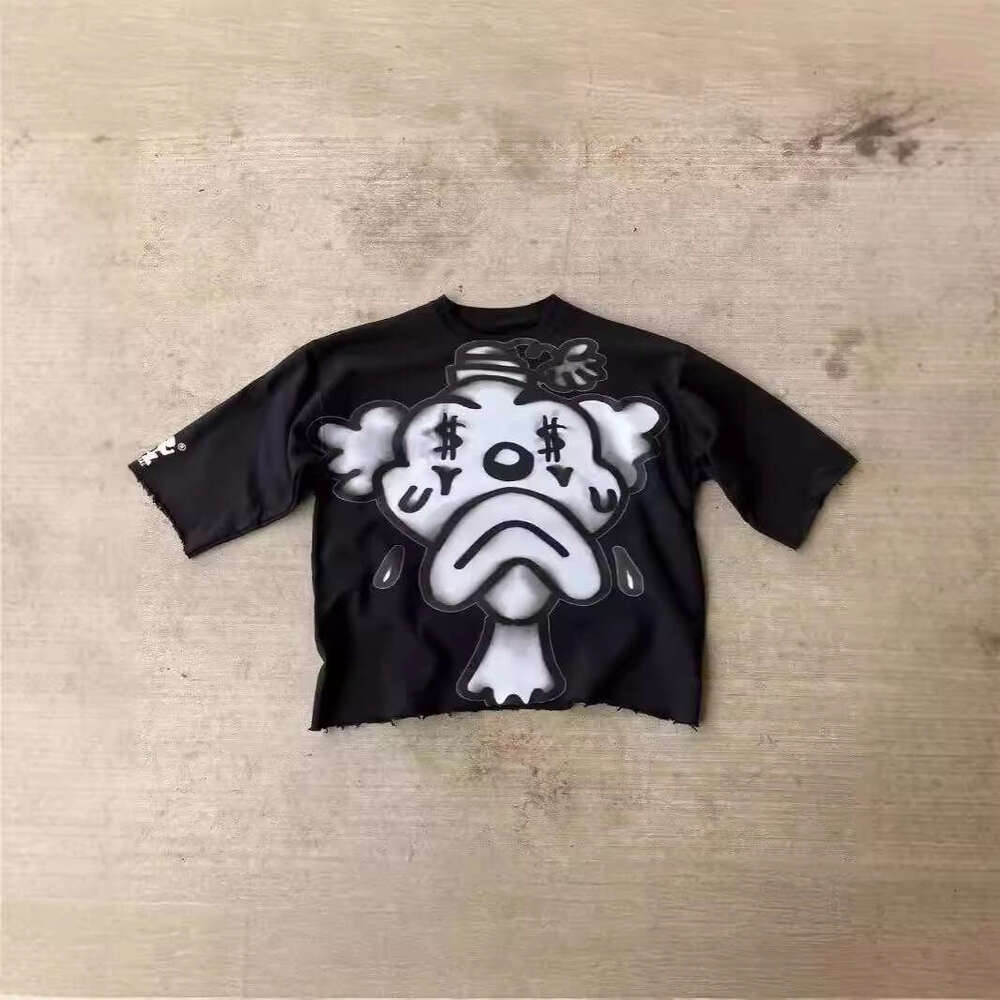 Punk Rock Super Large T-Shirt: Hip Hop Harajuku Style with Joker Print