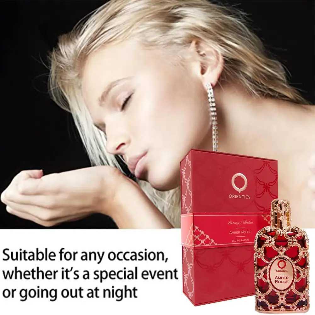 Middle Eastern Arabian Dubai Perfume Orientica Ambe Rouge Noble Elegant Fragrance Perfume Essential Oil 100mlXJ250220