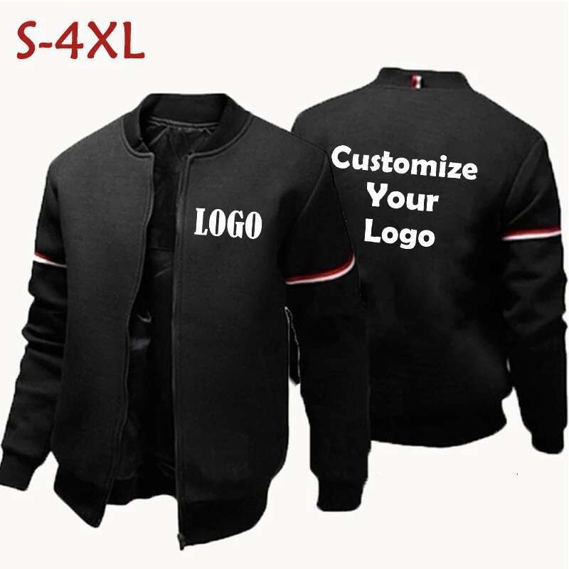 Men's custom zippered jackets and jackets, outdoor cargo, casual wear, streetwear, new fashion