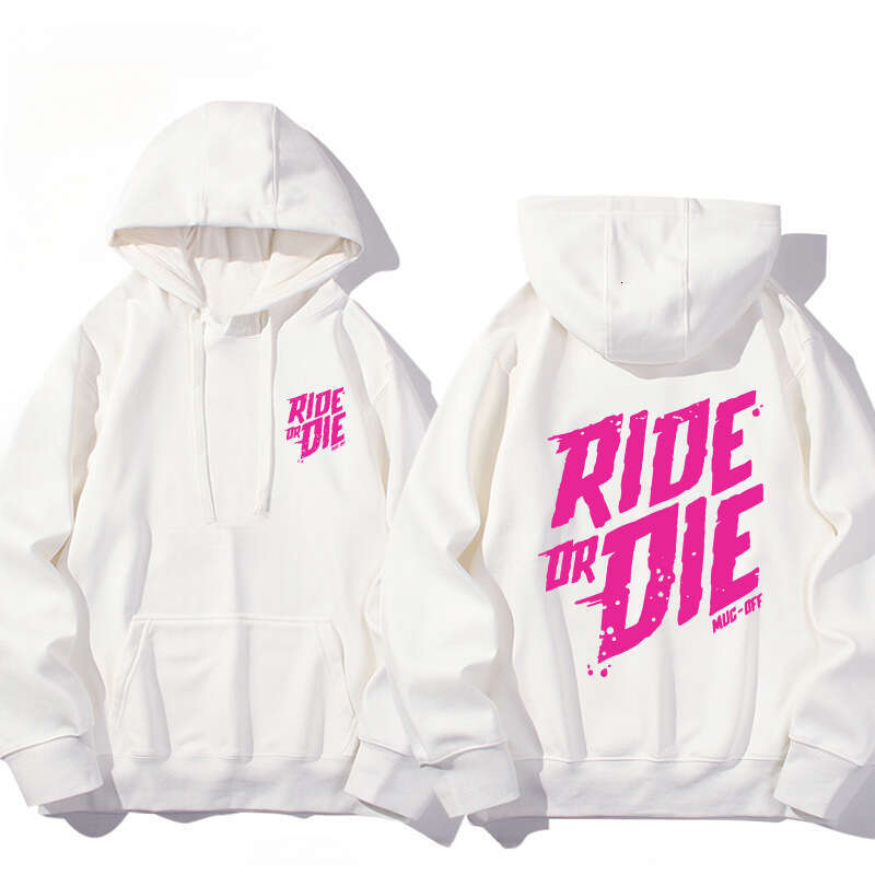 Muc-Off Ride or Die Cotton Fleece Hoodie Unisex Men Women Fa