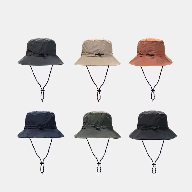 Waterproof Fishermans Hat for Women Summer Sunscreen UV Protection Camping Hiking Mountain Men Bana Toilet Outdoor 250117
