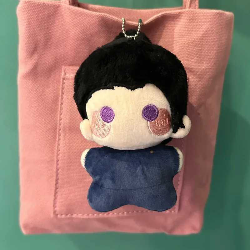 Mini Jujutsu Kaisen Plush Doll Gojo Keychain Suguru Anime Peripheral 12cm Plushie Toy Nanami Soft Cosplay Starfish Body Toy Gift W250219