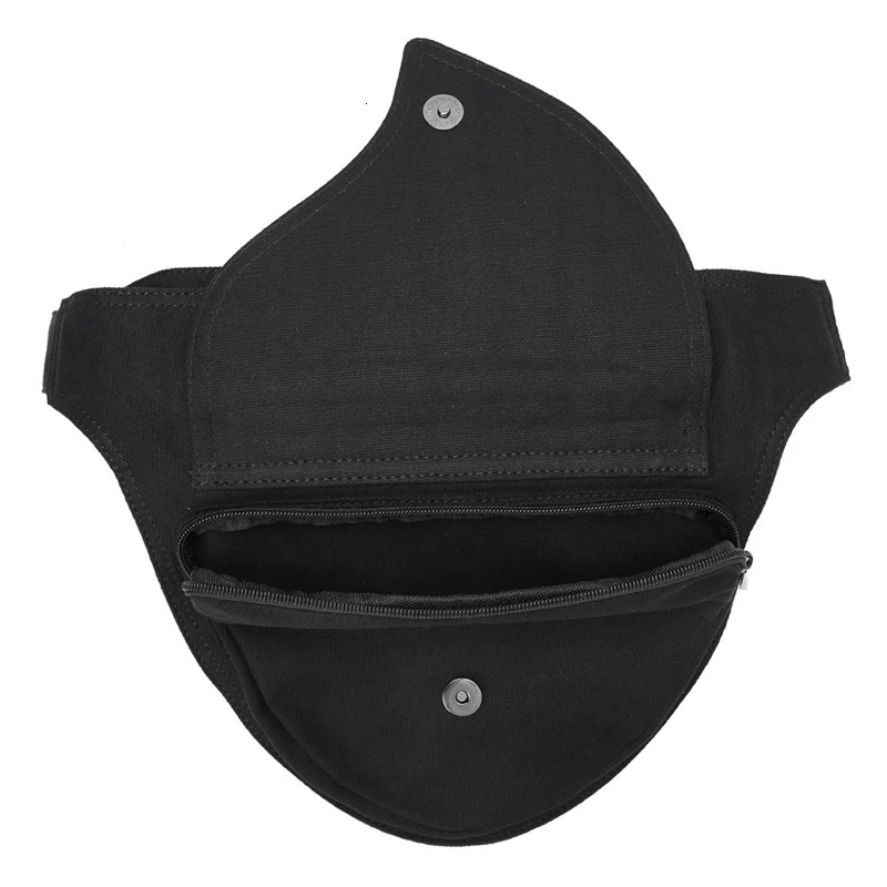 Annmouler Waist Bag for Women Canvas Fabric Fanny Pack Flower Patchwork Belt Adjustable Phone Pouch Large Hip Bum Bags 250219