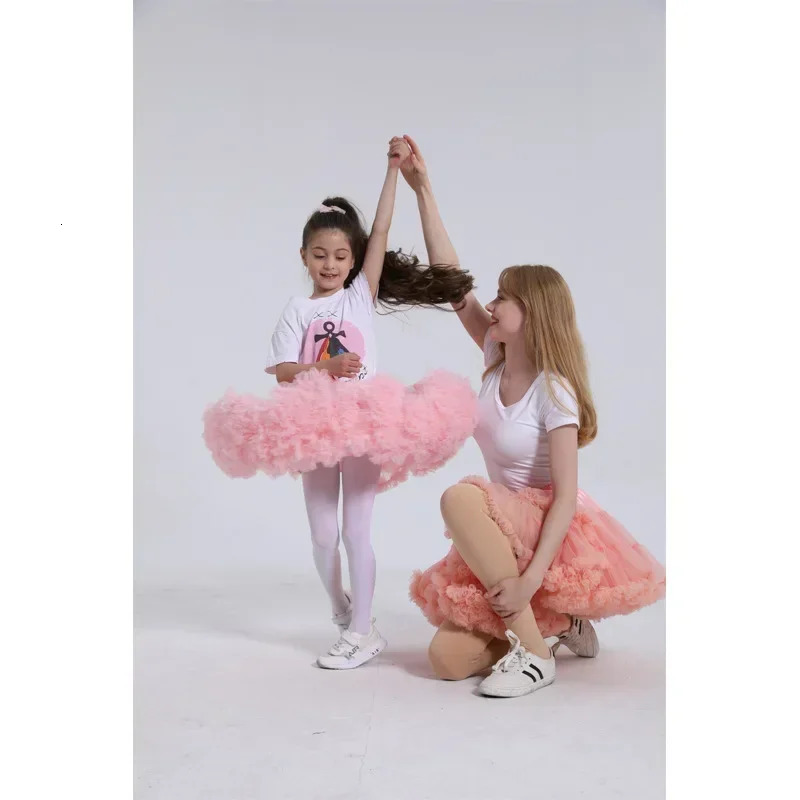 Girls Tulle Skirt Baby Children Clothes Tutu Pettiskirt Skirt Kids Clothes Princess Skirts Skirt For Girls Clothing 2-15 Years 250220