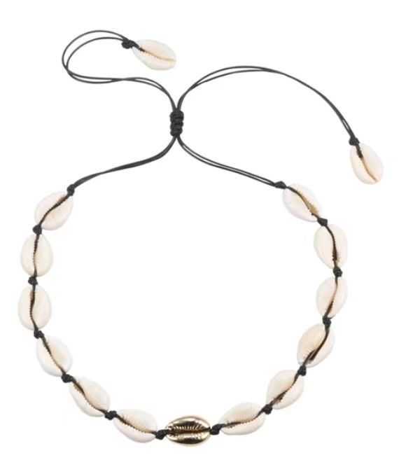 Pendant Necklaces Summer Ocean Vacation Beach Shell Necklace Handmade Woven Pearl Pendant Womens Necklace H25219