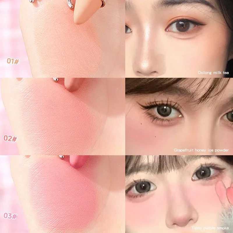 Natural Cheek B Stick Moisturizing Ber Balm Waterproof Stick Peach Nourish Contour Eyeshadow Dual Use Rouge B MakeupW250220
