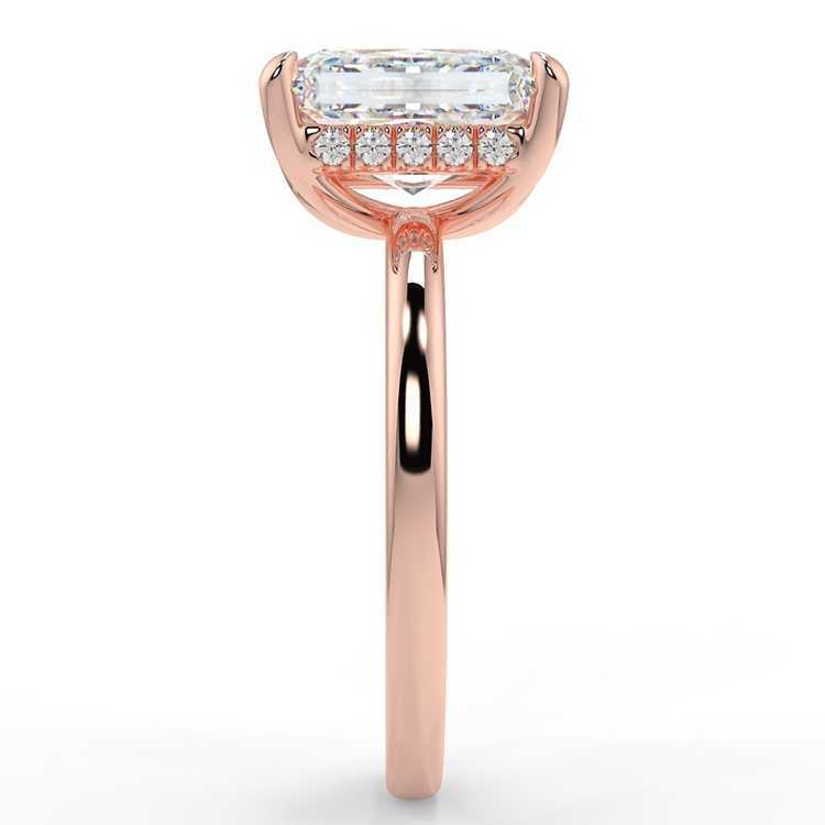 Moissanite Latest Rings 18 Karat Gold Ring 2 Gram Gold Ring for Women