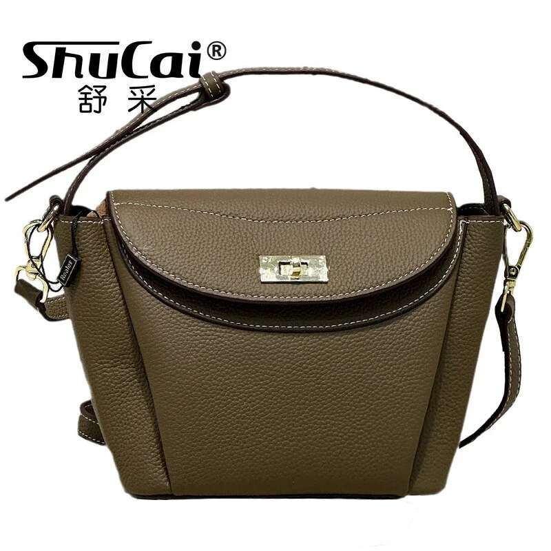 Genuine Leather Women Shoulder Crossbody Pillow Designer Tote Bag For Woman Handbag