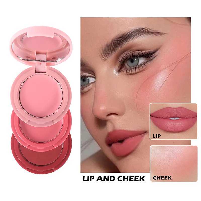 3-in-1 Matte Natural B Cream Lasting Face Bright Red Velvet lipstick Korean eye shadow MakeupW250220