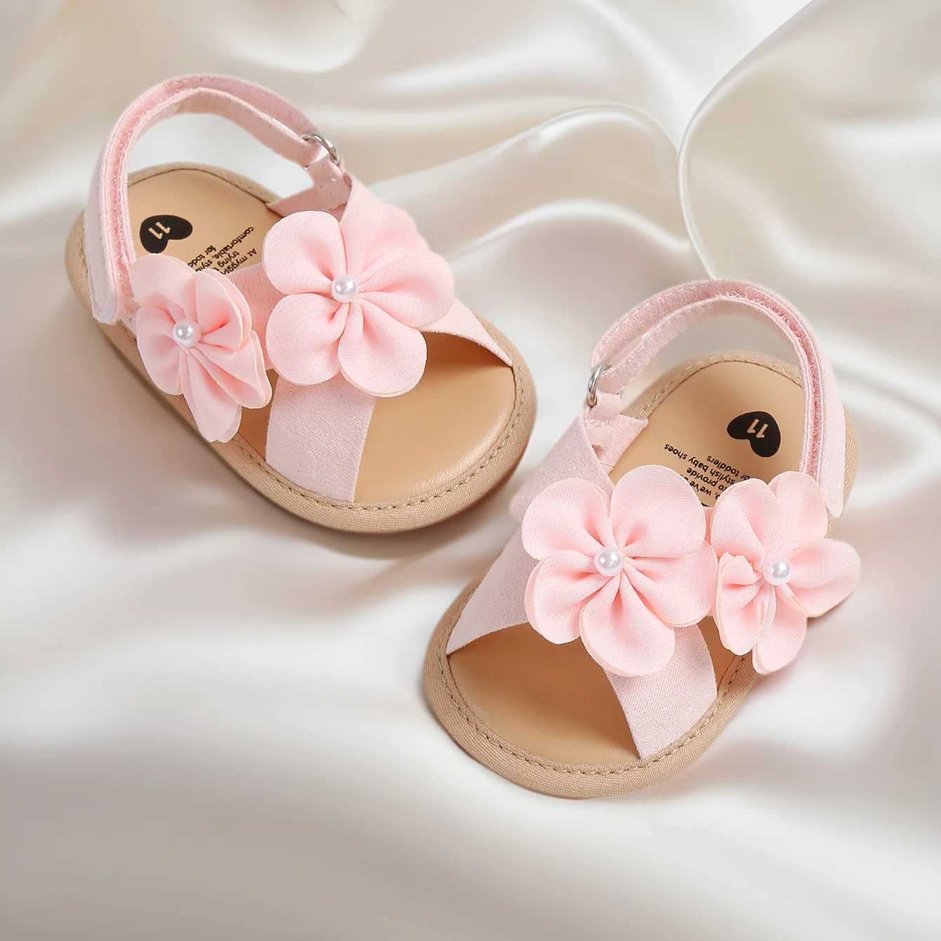 Baby Girls Sandals Summer Shoes Outdoor First Walker Toddler Girls Shoes for Summer X250220