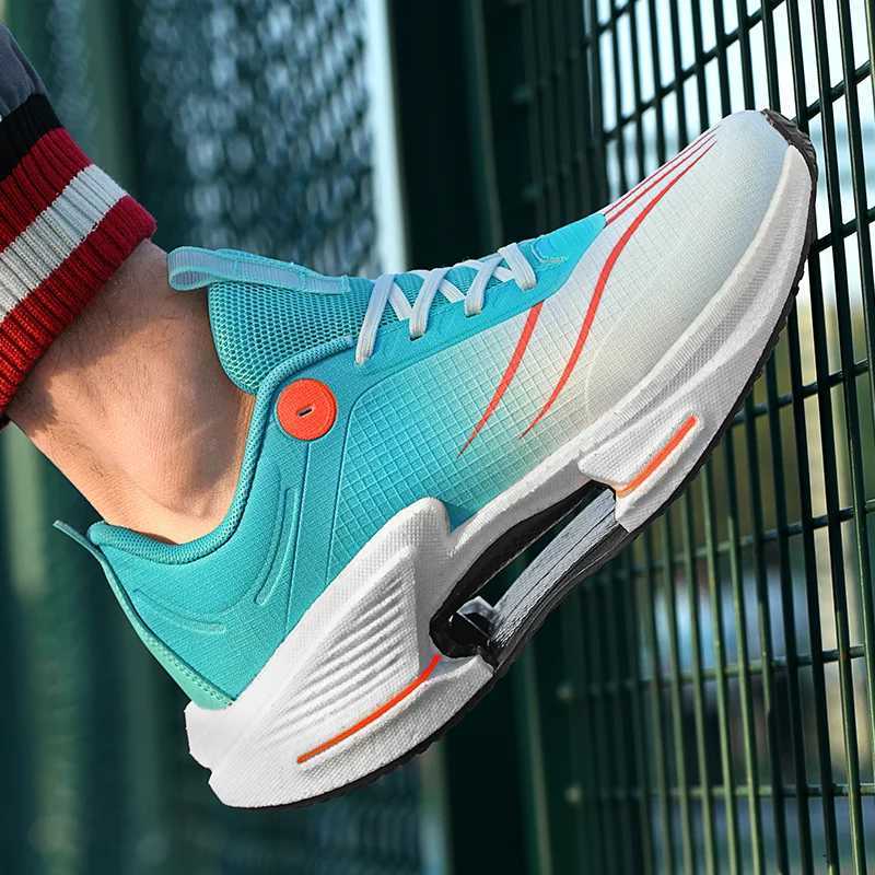 Big Size 48 Marathon Men Sports Running Shoes Carbon Plate Lightweight Comfortable Athletic Training Gym Sneakers Tenis Footwear Z250225