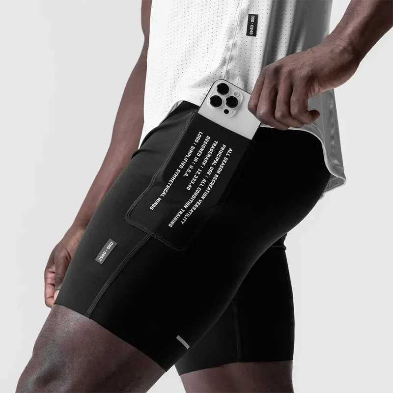 Mens Summer Quick Dry Sports Basketball Elastic Compression Shorts Man Running Gym Fitness Skinny Jogger Short Pants Sweatpants X250220