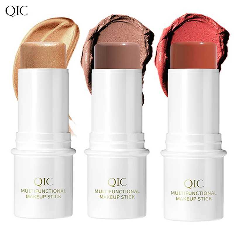 3 In 1 B Stick High Pigmented Soft Matte Face Pen Natural Long Lasting Highlighter Rouge Cream Makeup CosmeticsW250220