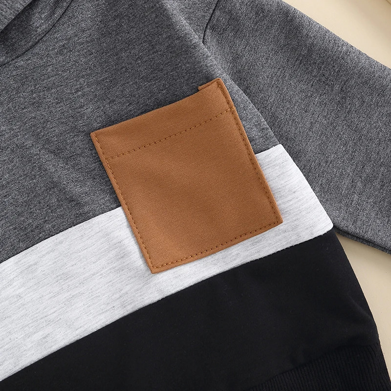 Pudcoco Toddler Baby Boy Winter Outfit Clothes Hoodie Sweatshirt Tops and Long Pants 3 6 9 12 18 24 Months Fall Outfits Set 250219