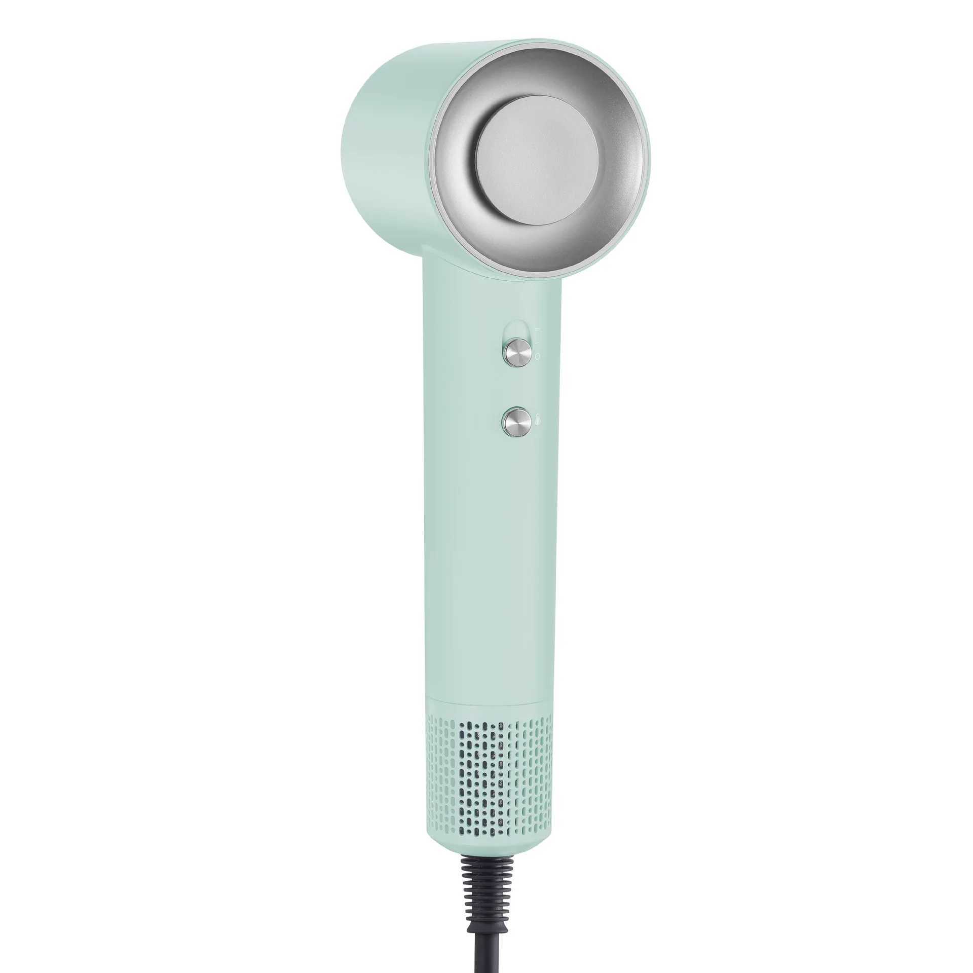 Mini high-speed hair dryer with screen display portable suitable for fast drying at home negative ion brushless mini hair dryer W250220