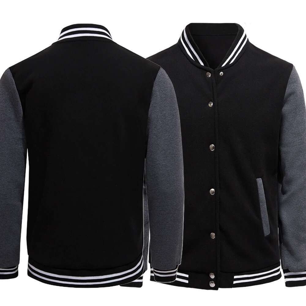 Black Grey White Solid Paper Jacket At Oversized S-5XL Clothing Men Women Baseball Uniform Street Coat Hot Smile Soft Jackets