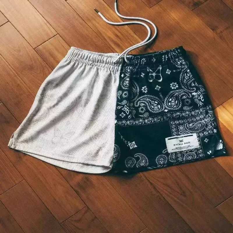 Mens Clothing Trend Swim Casual Sports Shorts Gym Fitness Quick Dry Mesh Beach Basketball Jogger Short Pants Sweatpants Bottoms X250220