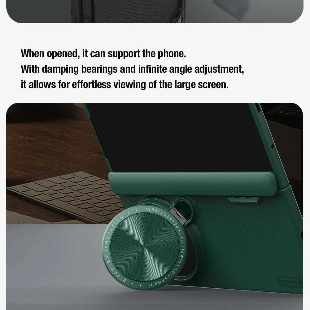 for Oneplus Open Case Nillkin CamShield Case with Stand Slide Camera Case for Oneplus Open Lens Privacy Cover Z250220